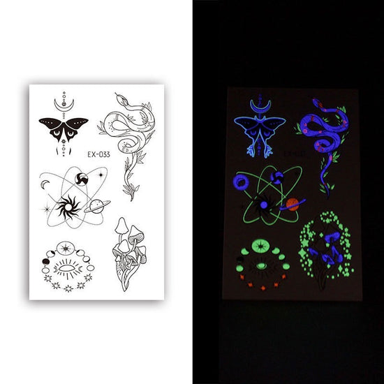 Butterfly and Snakes 2 | Glow in the dark