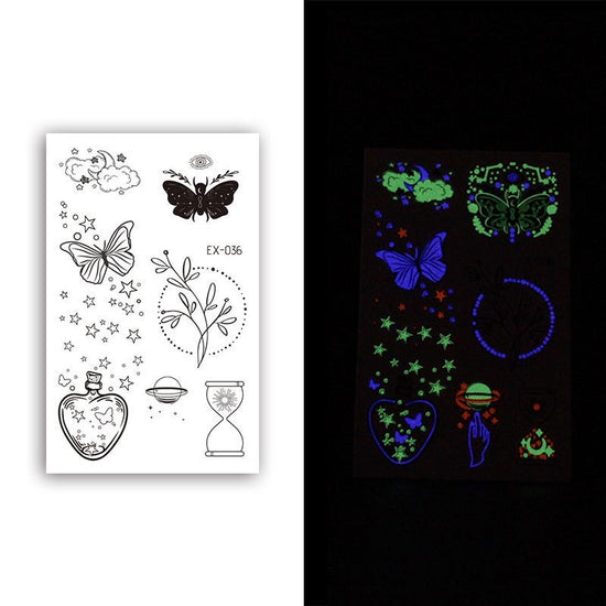 Butterfly and Timeless | Glow in the dark