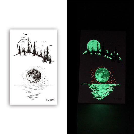 Forest and Moon | Glow in the dark