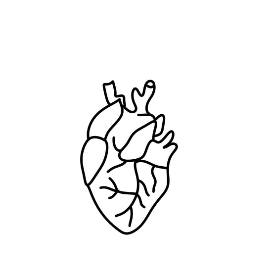 heart | ciaoink 2 week vegan tattoo