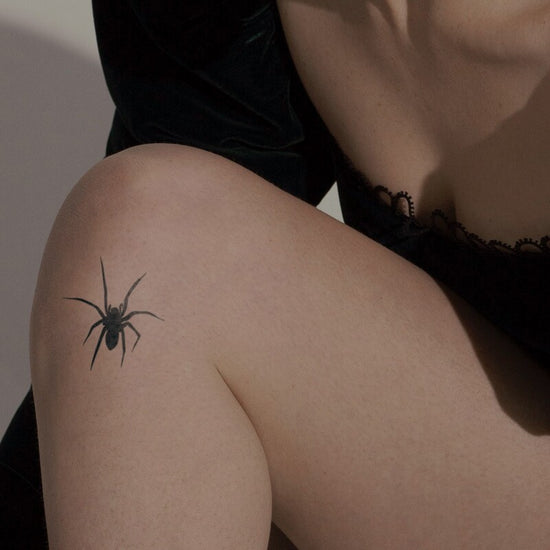spider 3 | ciaoink 2 week vegan tattoo