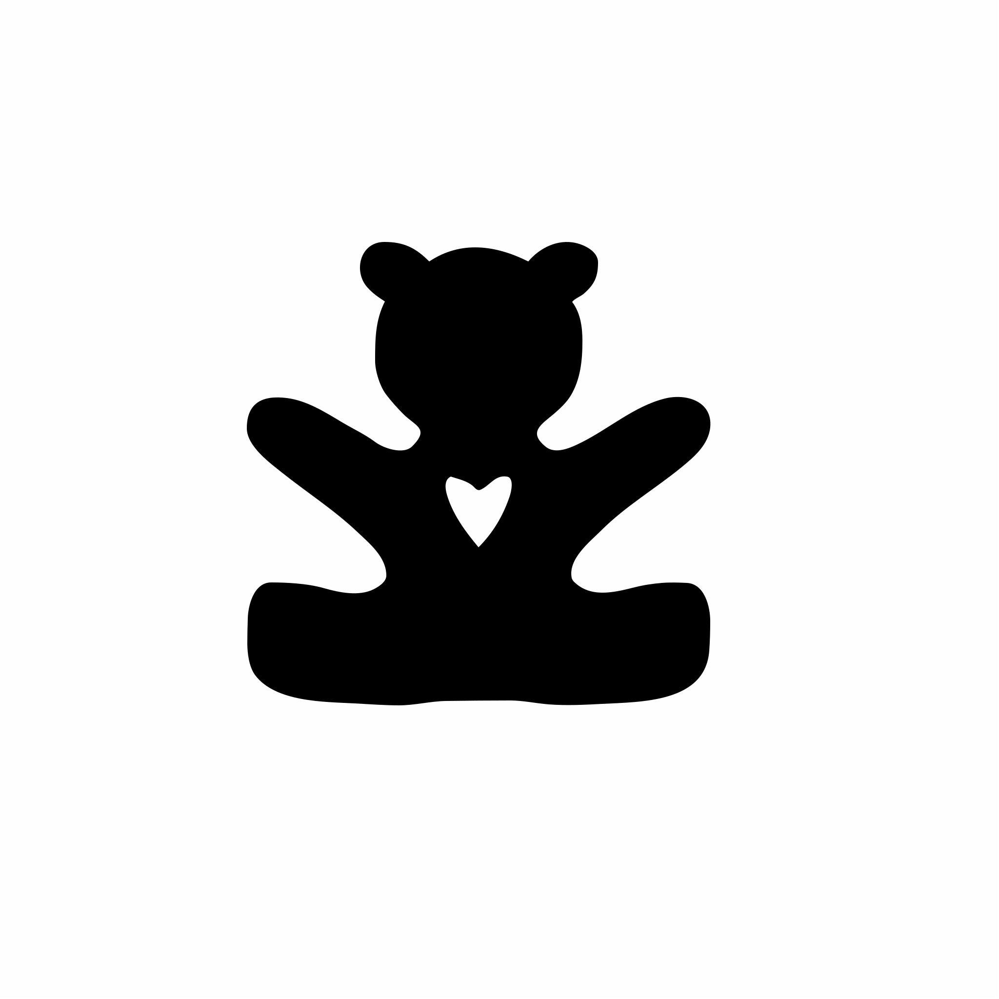 gummy bear silhouette