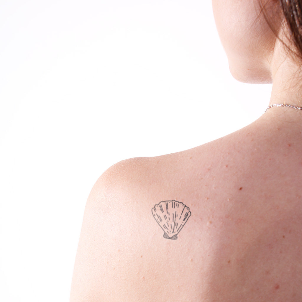 Tattoo tagged with small mollusc single needle animal rib tiny  ifttt little oyster tattooistflower  inkedappcom